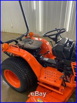 Kubota B6200 Compact Utility Tractor, Orops, 60 Belly Mower Deck