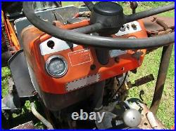 Kubota B7100 4WD Tractor Hydraulic Blade Trencher Runs & Works Fine