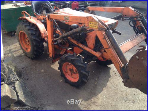 Kubota B7100 4wd Tractor With Front Loader