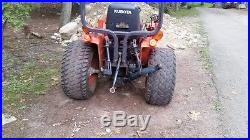 Kubota B7200 tractor 4x4 HST with loader, good condition
