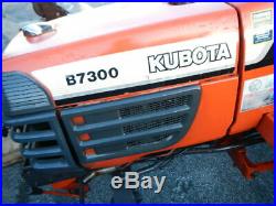 Kubota B7300 4x4 Compact Tractor Diesel 3 point hitch