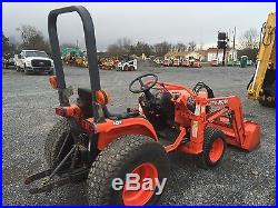 Kubota B7500 4x4 Hydro Compact Tractor With Loader