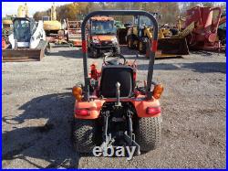 Kubota BX1850 Tractor, 4WD, Hydro, LA203 Front Loader, Belly Mower, 1,286 Hours