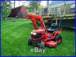 Kubota BX2200 4X4 Tractor with 211 Loader and 60 Mower Deck