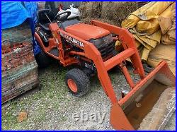 Kubota BX2200 4 wheel drive diesel tractor With Front End Loader Hydrostatic