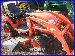 Kubota BX2350 Loader 4x4 Compact Tractor 332 Hours