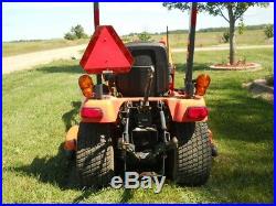 Kubota BX23550 Diesel 4X4 with loader and mower fully serviced