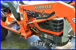 Kubota BX23 BX-23 Tractor Backhoe Loader 312 Hours