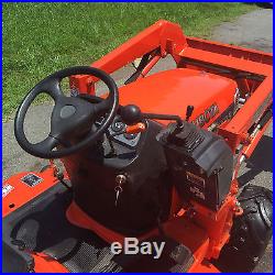 Kubota BX23 Compact Tractor ONLY 16 HOURS 4x4 Loader BackHoe Mower Diesel Hydro