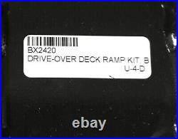 Kubota BX2420 Drive Over Deck Ramp Kit