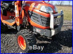 Kubota BX25D tractor/loader/backhoe, 4WD, Hydro, R4 tires, 23HP Diesel, 568 hrs