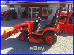 Kubota BX2660 tractor loader and mower
