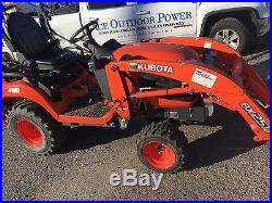 Kubota Bx25 Tractor With Loader And Backhoe