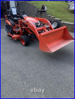 Kubota Bx 2680 161 Hours In Excellent Shape 60 Inch Mowing Deck La344 Loader