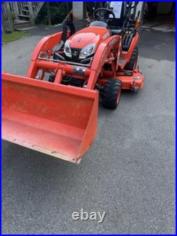 Kubota Bx 2680 161 Hours In Excellent Shape 60 Inch Mowing Deck La344 Loader