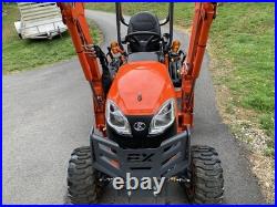 Kubota Bx 2680 161 Hours In Excellent Shape 60 Inch Mowing Deck La344 Loader