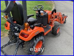 Kubota Bx 2680 161 Hours In Excellent Shape 60 Inch Mowing Deck La344 Loader