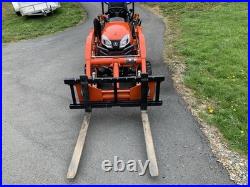 Kubota Bx 2680 161 Hours In Excellent Shape 60 Inch Mowing Deck La344 Loader