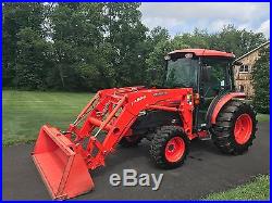 Kubota Grand L4240 Tractor, 2011, Cab, 285 Hrs, 4x4, 44HP, Loader, Excellent