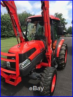 Kubota Grand L4240 Tractor, 2011, Cab, 285 Hrs, 4x4, 44HP, Loader, Excellent