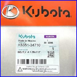 Kubota K5351-34710 VA 1.25x112 Poly Belt