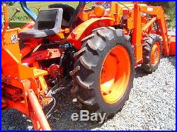 Kubota L2050 Tractor with Kubota Front End Loader and Backhoe LOW RESERVE