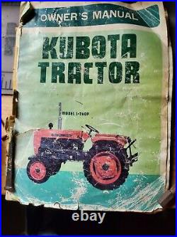 Kubota L210 1972 antique farm tractor for sale extremely rare