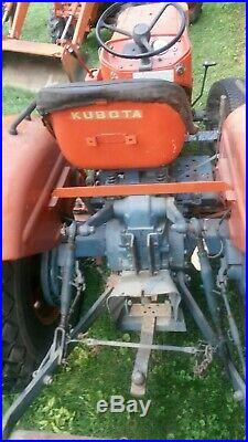 Kubota L235 Diesel Tractor 4wd with Belly Mower and 3 Point Hitch Low Hours