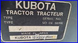 Kubota L2500 Tractor, Diesel, 2WD, 996 hours, 27 HP, 1998-2000 STANDARD L SERIES