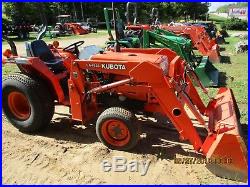 Kubota L2600 Tractor 4x4 Loader