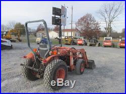 Kubota L275 4x4 Compact Tractor with Loader! No Reserve