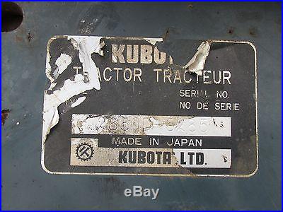 Kubota L2850 4x4 Compact Tractor w/ Loader