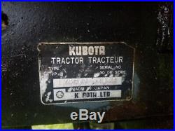 Kubota L2850d Front Loader Tractor With Backhoe