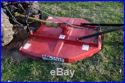 Kubota L2900 GST Tractor 4WD With Implements Box Blade Bushhog Post Auger