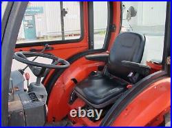 Kubota L3130D Diesel Tractor Wheel Loader Skid Steer Enclosed Cab Low Hours