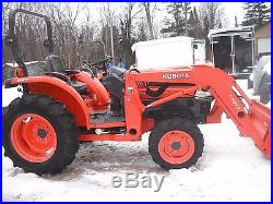 Kubota L3130 4X4, Loader, HST Trans, Compact Tractor
