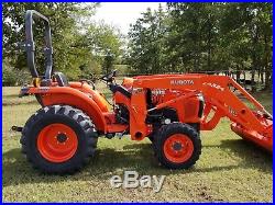 Kubota L3200 4x4 loader tractor. FREE DELIVERY