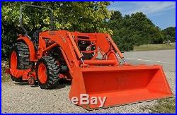 Kubota L3240 with LA724 Loader & 72 Mower Deck Athens, OH. Only 603 Hours