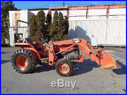 Kubota L3400 Tractor with Front End Loader Diesel 3 Point Hitch PTO 4x4