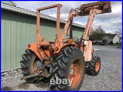 Kubota L345dt 4x4 Diesel Tractor Loader Clean! Cheap! Low Cost Shipping