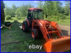Kubota L3540 HSTC 4X4 4WD Tractor Loader and Attachments Package Deal