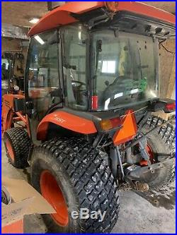 Kubota L3560 HST Tractor 4x4 Loader Cab Ac Heat Stereo Priced To Move