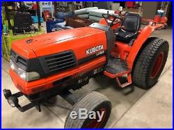 Kubota L3600 4wd 4x4 Tractor Compact 38 HP Diesel GST Glide Shift Transmission
