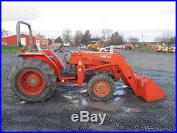 Kubota L3600 GST 4x4 Compact Tractor With Loader