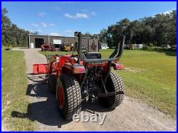 Kubota L3901 Tractor Loader With Grapple