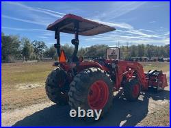 Kubota L4802 Tractor Loader With Grapple Only 225 Hours Includes Grapple