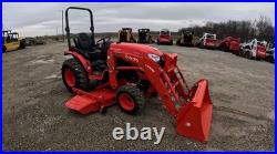 Kubota LX2620 Tractor with LA535 Loader & Mower Deck Kubota LX2620 Tractor with LA535 Loader & Mower Deck