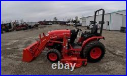 Kubota LX2620 Tractor with LA535 Loader & Mower Deck Kubota LX2620 Tractor with LA535 Loader & Mower Deck