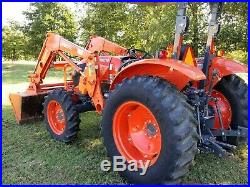 Kubota M5660 4x4 loader tractor, FREE DELIVERY