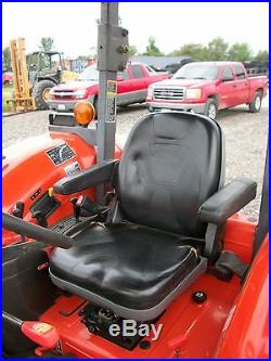 Kubota M6040 tractor with Front Loader, 4WD, Shuttle Shift, 2 remotes, 1,175 hours